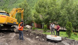 Более трёх километров канализационных сетей построят в Шаройском районе