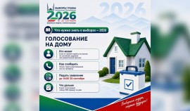 Что нужно знать о выборах — 2026: как проголосовать на дому