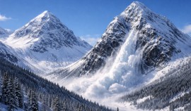 Росгидромет предупреждает о лавиноопасности в горах ЧР 7–8 апреля