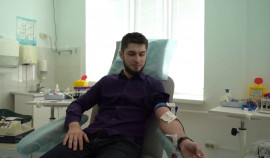 Третий день донорской акции «МыВместе» проходит в Гудермесе