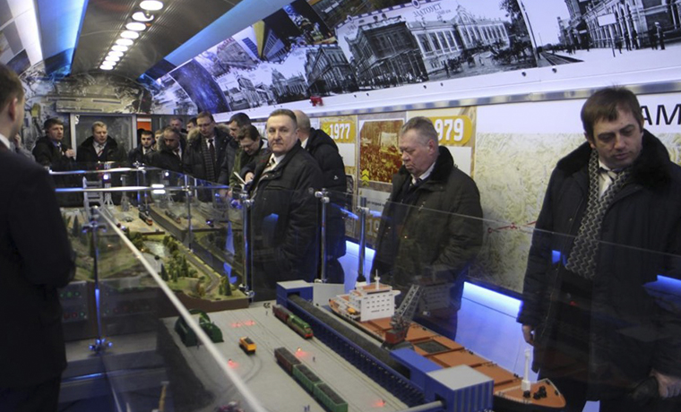 Передвижной выставочно-лекционный комплекс РЖД посетит Грозный