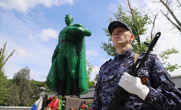 Военнослужащие ОГВ(с) приняли участие в мероприятиях, посвященных 79-й годовщине Победы в ВОВ