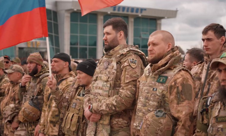 Из Чеченской Республики в зону СВО отправилась очередная группа добровольцев