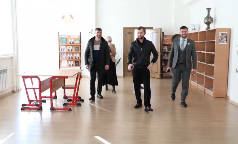 Хож-Бауди Дааев проинспектировал образовательные организации в Гудермесском районе