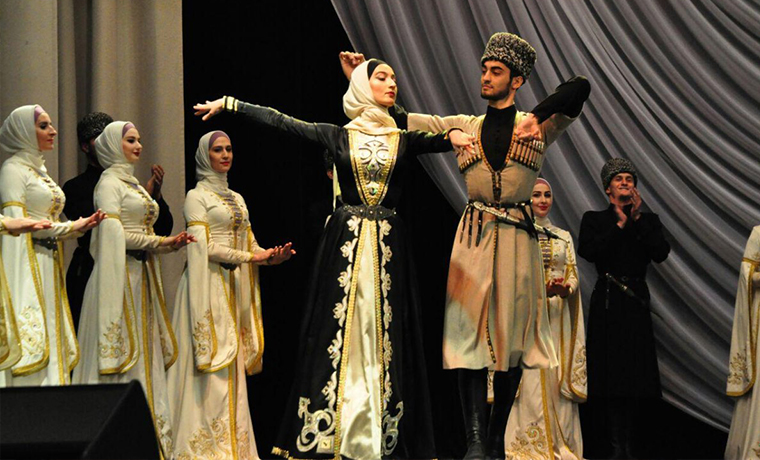 Ансамбль &quot;Вайнах&quot; отправился на гастроли в Грузию