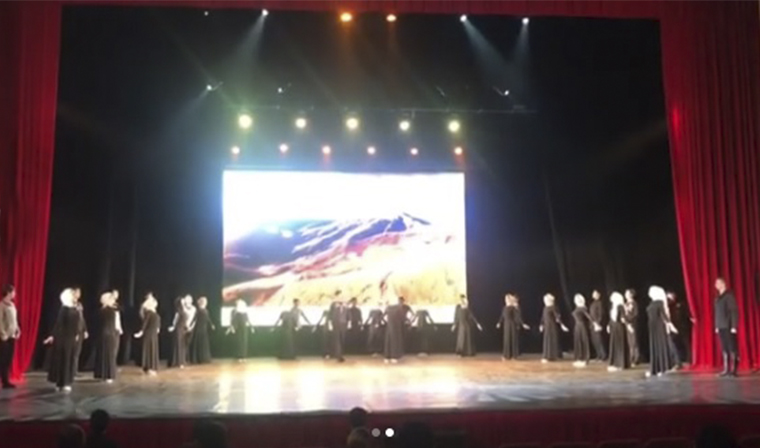 Государственный ансамбль танца &quot;Вайнах&quot; выступил с сольным концертом в Санкт-Петербурге