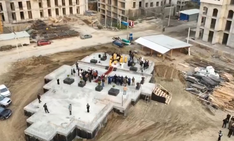 В районе имени В. Путина состоялась церемония закладки капсулы под строительство собора