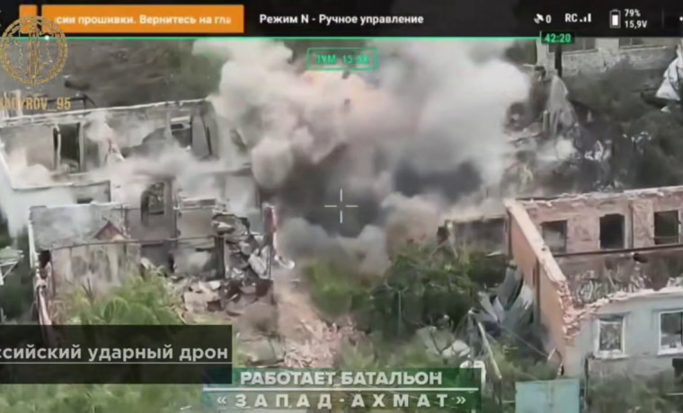 Рамзан Кадыров опубликовал кадры успешной работы спецназа «Ахмат» в Харьковской области