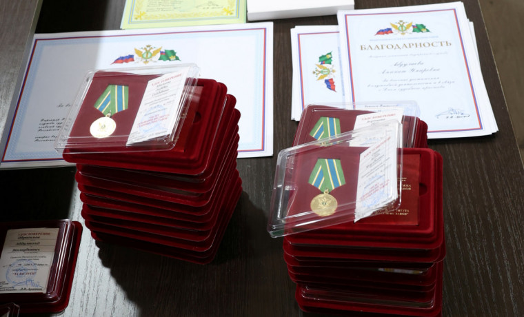 Чеченских судебных приставов наградили в честь профессионального праздника