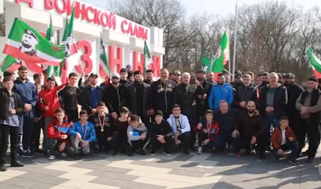 В Грозном встретили чемпионов первенства России по вольной борьбе  ⠀