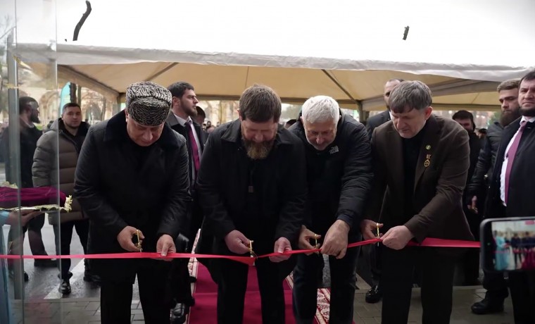Рамзан Кадыров принял участие в торжественном открытии социально значимых объектов в Гудермесе