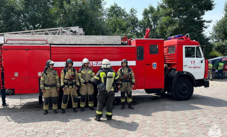 За сутки ликвидировано 9 пожаров в Чеченской Республике