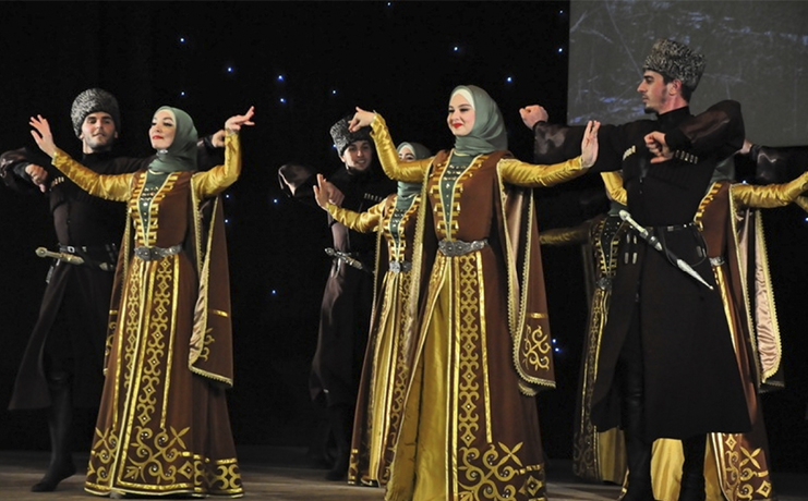 Ансамбль &quot;Вайнах&quot; выступил с концертом в Альметьевске