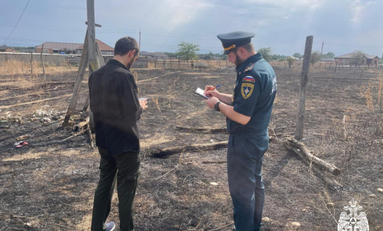 В Чеченской Республике составлено 432 протокола за сжигание ландшафта