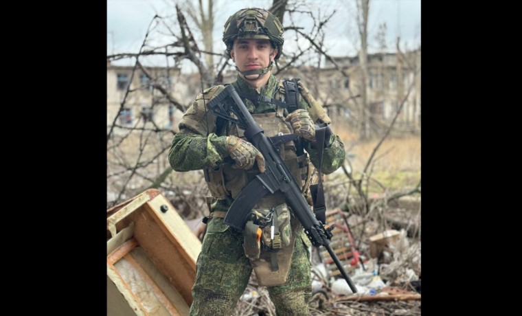 Военнослужащий 78-го мотострелкового полка «Север-АХМАТ» МО РФ награждён медалью «За отвагу»