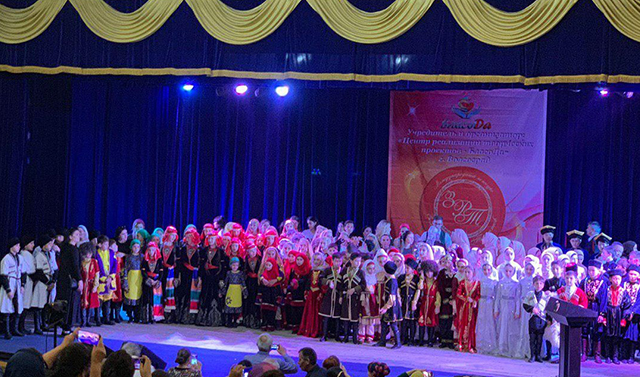 В Грозном прошел XVIII международный конкурс «Золотые россыпи талантов»