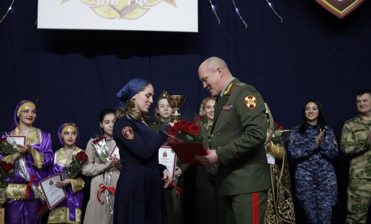 Сотрудница Управления Росгвардии по ЧР стала победителем смотра-конкурса «Солдаты антитеррора»