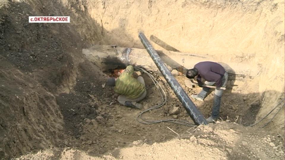 Село Октябрьское в радостном ожидании