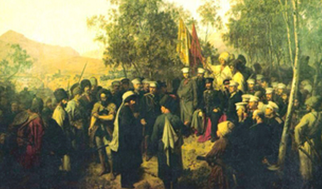 Поврежденная во время войны картина Рубо  «Пленение Шамиля» вернется в Чечню после реставрации