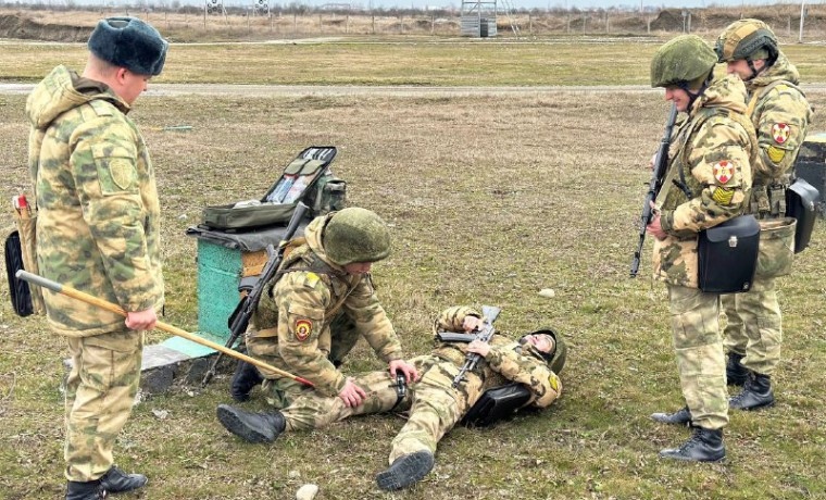 Курсанты Новосибирского военного института Росгвардии завершили стажировку в Чеченской Республике