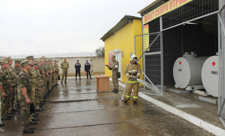 В Грозном завершился сбор с начальниками экологических служб Росгвардии