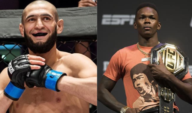 Хамзат Чимаев вызвал на бой чемпиона UFC Исраэля Адесанью